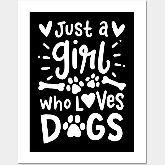 Dog Dog Lover Dog Owner Wall Art by KAWAIITEE